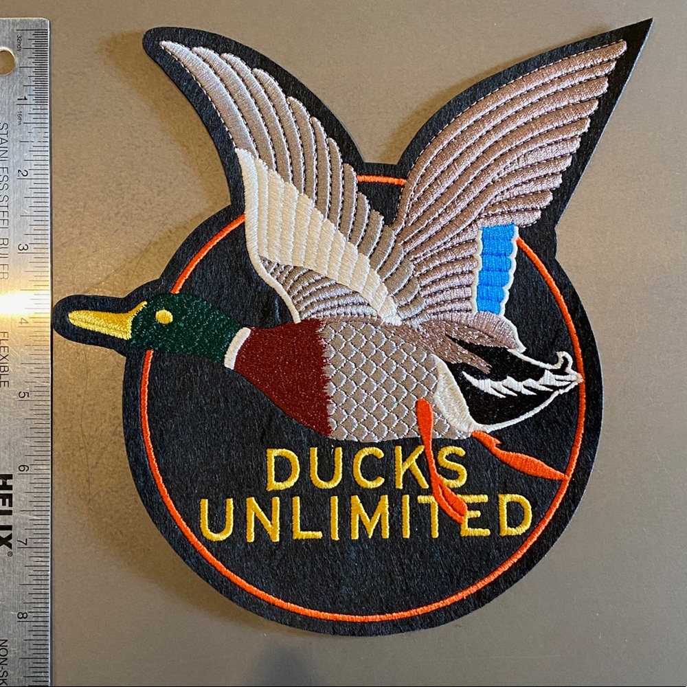 C.C. Filson Ducks Unlimited Large Patch, NEW